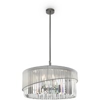 Потолочная люстра хрустальная Eclipse FR5170PL-08N