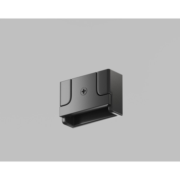 Торцевая заглушка 1шт для подворота шинопровода-ремня Denkirs Belty TR5519-BK