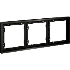 Рамка металлическая на 3 поста, S70 Metal (антрацит) Рамка металлическая на 3 поста, S70 Metal (антрацит)