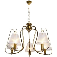 Люстра подвесная Lussole LSP-8210 MONTANA IP21 под лампы 5xE14 200W Люстра подвесная Lussole LSP-8210 MONTANA IP21 под лампы 5xE14 200W