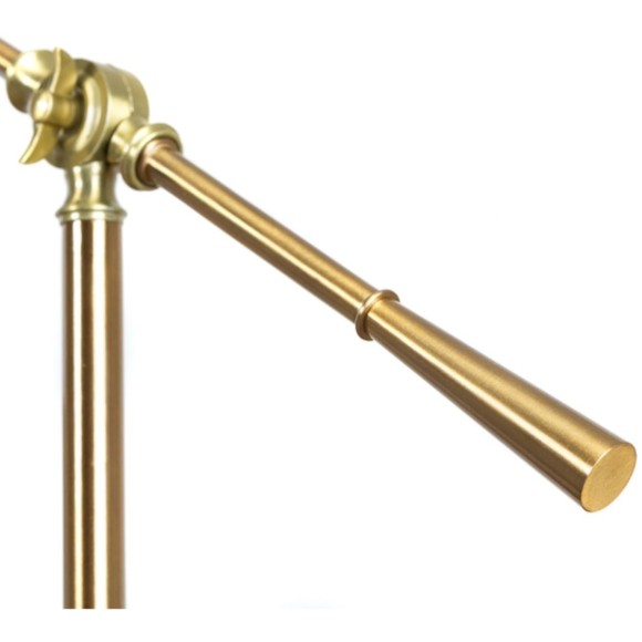 Торшер с абажуром Arte Lamp A4054PN-1PB DYLAN под лампу 1xE27 60W