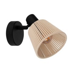 44138 Спот SEAGARD, 1X40W(E14), сталь, черный, кремовый 44138 Спот SEAGARD, 1X40W(E14), сталь, черный, кремовый