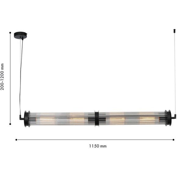 Подвесной светильник Trompa 4093-4P