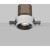 Maytoni Mini DL059-7W3K-TRS-B Черный круглый безрамочный светодиодный светильник-спот встраиваемый в ГКЛ, COB LED 7Вт 3000K 50° 650Лм CRI90 IP20 220V светодиоды Bridgelux, диммируемые при смене блока питания