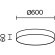 Потолочный светильник Technical C032CL-90W3K-RD-MG