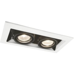 Встраиваемый светильник Arte Lamp A5931PL-2WH CARDANI PICCOLO под лампы 2xGU10 50W Встраиваемый светильник Arte Lamp A5931PL-2WH CARDANI PICCOLO под лампы 2xGU10 50W