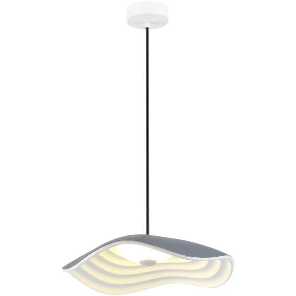 SL6208.701.12 Светильник подвесной ST-Luce Серый/Серый, Белый LED 1*12W 3000K OASIS