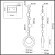 Подвес Odeon Light SATURN 5443/1