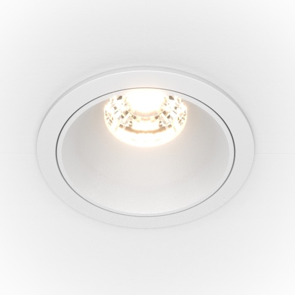 Встраиваемый светильник Maytoni DL043-01-10W3K-RD-W Alfa LED светодиодный LED 10W