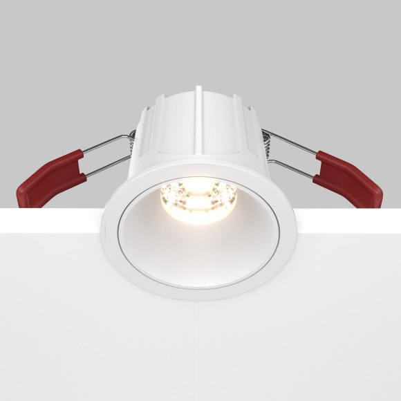 Встраиваемый светильник Maytoni DL043-01-10W3K-RD-W Alfa LED светодиодный LED 10W