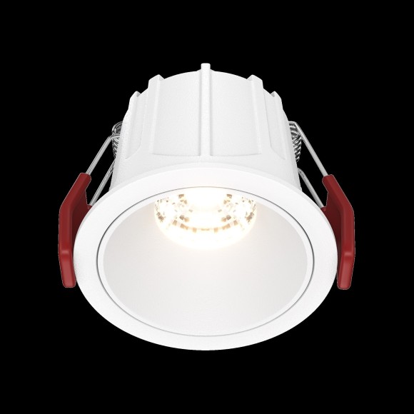 Встраиваемый светильник Maytoni DL043-01-10W3K-RD-W Alfa LED светодиодный LED 10W