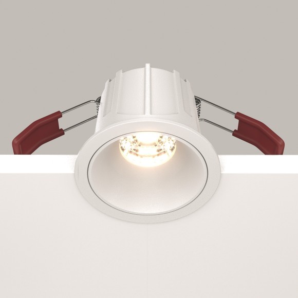 Встраиваемый светильник Maytoni DL043-01-10W3K-RD-W Alfa LED светодиодный LED 10W