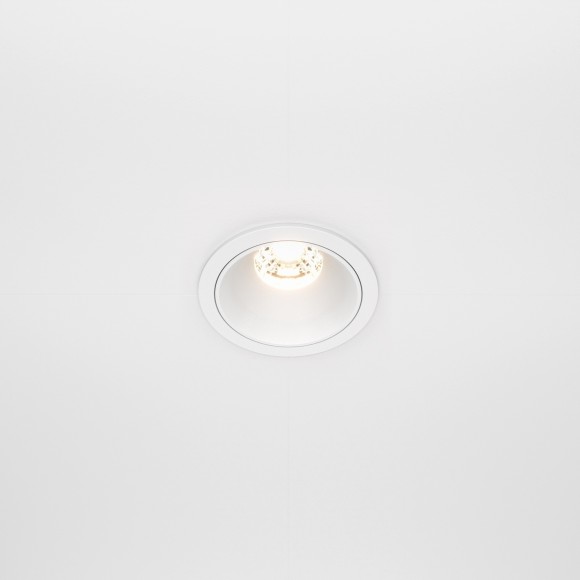 Встраиваемый светильник Maytoni DL043-01-10W3K-RD-W Alfa LED светодиодный LED 10W