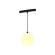 TR039-4-5W3K-WW-DS Трековый магнитный SMART (App, Bluetooth Mesh, Алиса) светодиодный светильник Maytoni Exility CRI90+ 2700-6000К 230Лм 360° 5Вт