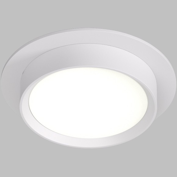 DK2090-WH Встраиваемый светильник FLAT, IP 20, до 15 Вт, GX53, LED, белый, алюминий DK2090-WH Встраиваемый светильник FLAT, IP 20, до 15 Вт, GX53, LED, белый, алюминий