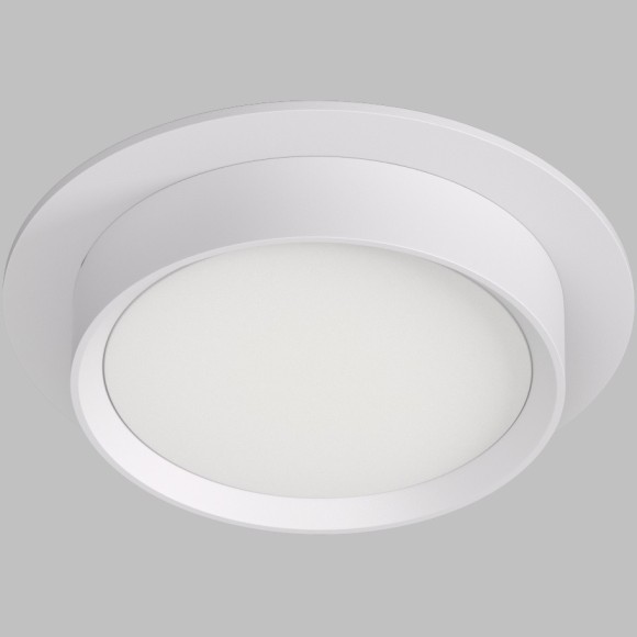 DK2090-WH Встраиваемый светильник FLAT, IP 20, до 15 Вт, GX53, LED, белый, алюминий DK2090-WH Встраиваемый светильник FLAT, IP 20, до 15 Вт, GX53, LED, белый, алюминий