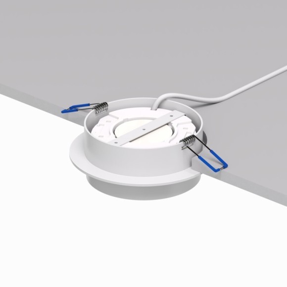 DK2090-WH Встраиваемый светильник FLAT, IP 20, до 15 Вт, GX53, LED, белый, алюминий DK2090-WH Встраиваемый светильник FLAT, IP 20, до 15 Вт, GX53, LED, белый, алюминий