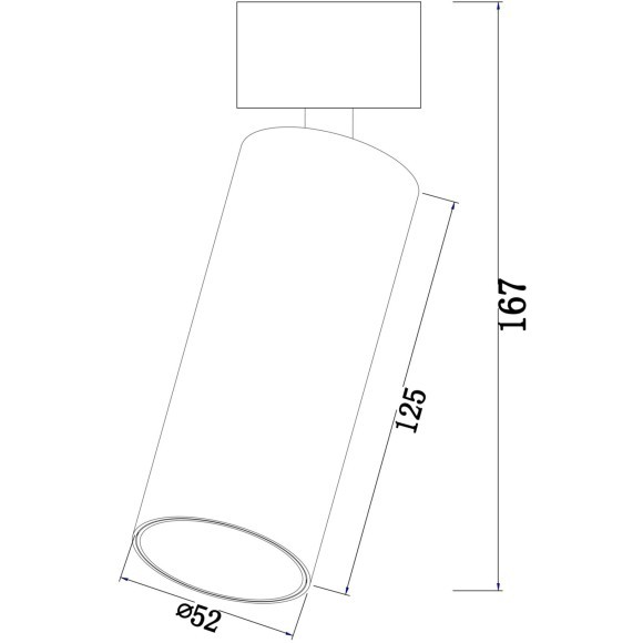 Потолочный светильник Technical C055CL-L12W4K Потолочный светильник Technical C055CL-L12W4K