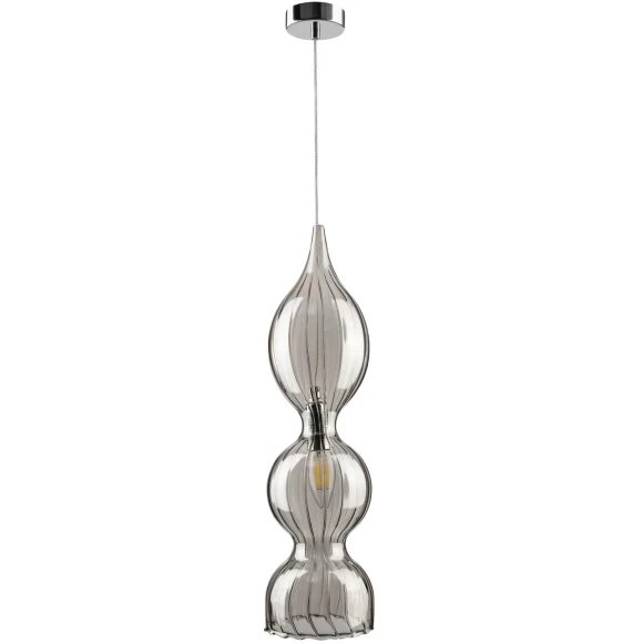 Светильник подвесной Crystal Lux IRIS SP1 B SMOKE