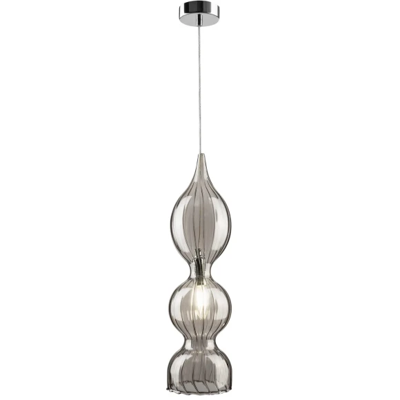 Светильник подвесной Crystal Lux IRIS SP1 B SMOKE