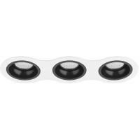 Встраиваемый светильник Lightstar D636070707 Domino под лампы 3xGU5.3 150W
