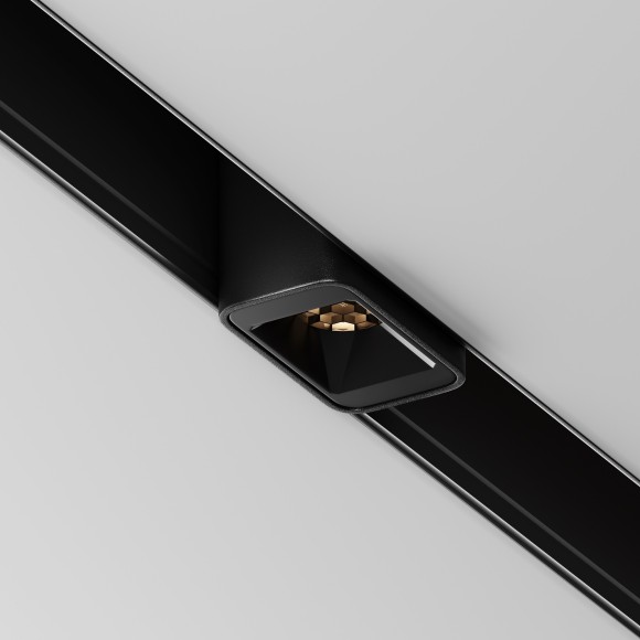 TR100-2-2W4K-S-B Трековый магнитный светодиодный светильник Maytoni Exility CRI90+ 4000К 82Лм 24° 2Вт