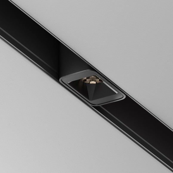 TR100-2-2W4K-S-B Трековый магнитный светодиодный светильник Maytoni Exility CRI90+ 4000К 82Лм 24° 2Вт