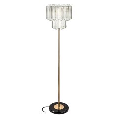 10579F Clear LOFT IT CELEBRATION Торшер бронзовый с прозрачными стеклянными плафонами, 6 x E14, IP20, 220 В