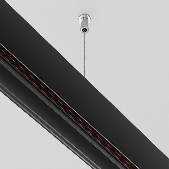 Комплект из 2 подвесных креплений для накладного шинопровода Maytoni Exility TRA034SW-2B