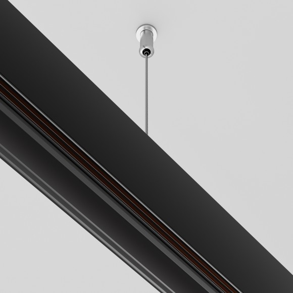 Комплект из 2 подвесных креплений для накладного шинопровода Maytoni Exility TRA034SW-2B