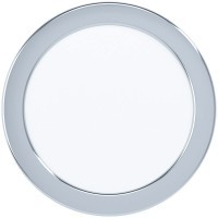 99209 Светодиодный встраиваемый светильник FUEVA 5, 11W (LED), Ø166, ET26, IP44, 1350lm, 4000K, сталь