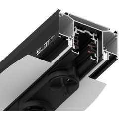 Интрудер (профиль) 2м для встраивания трёхфазного шинопровода в демпферный натяжной потолок SLOTT INTRUDER (KRAAB SYSTEMS) 135189 Интрудер (профиль) 2м для встраивания трёхфазного шинопровода в демпферный натяжной потолок SLOTT INTRUDER (KRAAB SYSTEMS) 135189