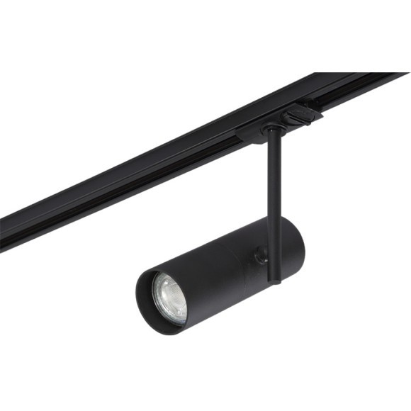 Однофазный двужильный трековый светильник Crystallux CLT 0.31 011 BL под сменную лампу GU10 Однофазный двужильный трековый светильник Crystallux CLT 0.31 011 BL под сменную лампу GU10