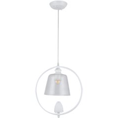 Подвесной светильник с 1 плафоном Arte Lamp A4289SP-1WH PASSERO под лампу 1xE27 40W Подвесной светильник с 1 плафоном Arte Lamp A4289SP-1WH PASSERO под лампу 1xE27 40W