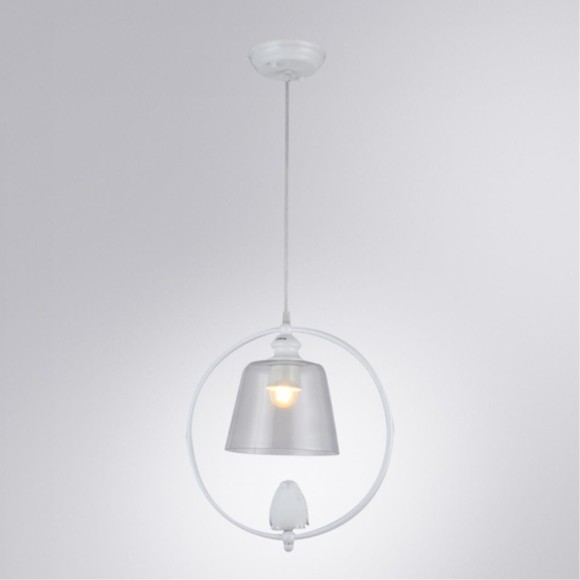 Подвесной светильник с 1 плафоном Arte Lamp A4289SP-1WH PASSERO под лампу 1xE27 40W