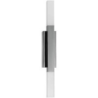 900618 Подсветка для зеркала ALCUDIA, LED 2X5,5W, IP44, L420, H30, A60, алюминий, сталь, хромированный/пластик, матовый