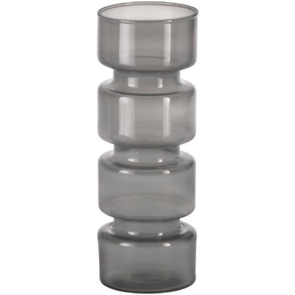 421077 Ваза декоративная DELNITE, H260, Ø90, стекло, серый