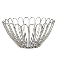 427017 UEDA Декоративная чаша для интерьера металл хром