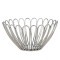 427017 UEDA Декоративная чаша для интерьера металл хром