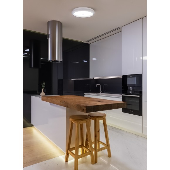 Потолочный светильник светодиодный диммируемый с пультом регулировкой цветовой температуры и яркости Cells FR10012CL-L24W RGB