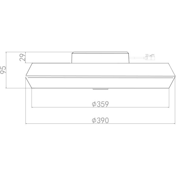Потолочный светильник светодиодный диммируемый с пультом регулировкой цветовой температуры и яркости Cells FR10012CL-L24W RGB