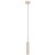 901151 Светодиодный подвесной светильник CAMINIA, 1х5W (GU10-LED), 345lm, H1100, Ø60, сталь, песочный, браширов