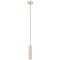 901151 Светодиодный подвесной светильник CAMINIA, 1х5W (GU10-LED), 345lm, H1100, Ø60, сталь, песочный, браширов