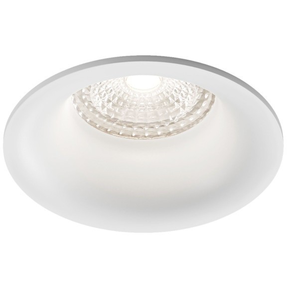 DK3024-WH Встраиваемый светильник, IP 20, 10 Вт, GU5.3, LED, белый, пластик DK3024-WH Встраиваемый светильник, IP 20, 10 Вт, GU5.3, LED, белый, пластик