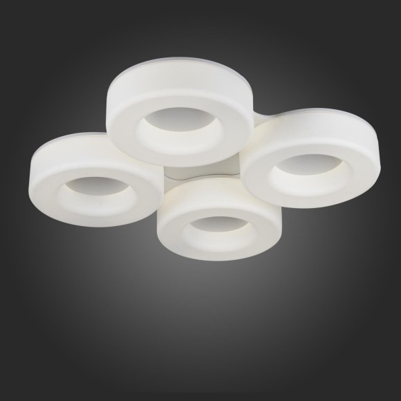 SL886.552.04 Светильник потолочный ST-Luce белый/ LED 4*24W 4100K LORDIN