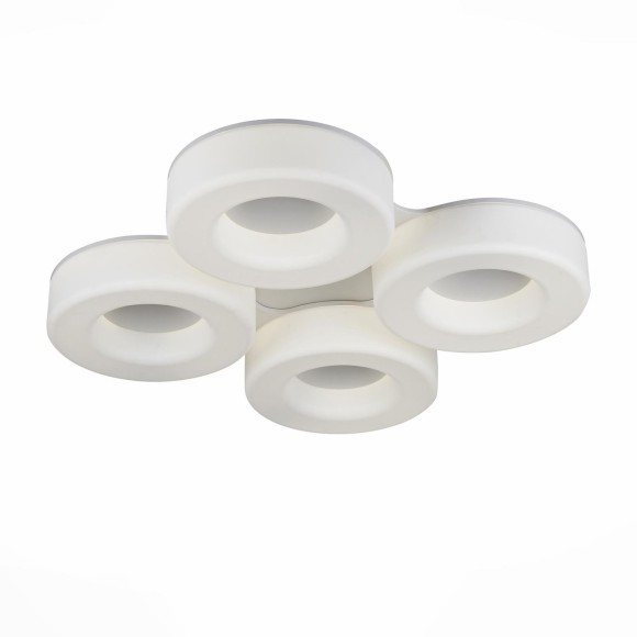 SL886.552.04 Светильник потолочный ST-Luce белый/ LED 4*24W 4100K LORDIN