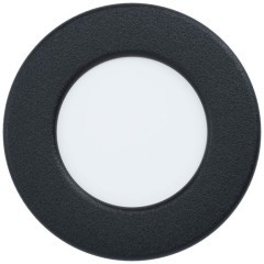 99213 Светодиодный встраиваемый светильник FUEVA 5, 2,7W (LED), ?86, ET26, IP44, 360lm, 4000K, сталь, черн 99213 Светодиодный встраиваемый светильник FUEVA 5, 2,7W (LED), ?86, ET26, IP44, 360lm, 4000K, сталь, черн