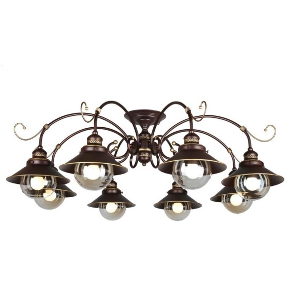 Потолочная люстра Fontelo OML-50407-08 Потолочная люстра Fontelo OML-50407-08