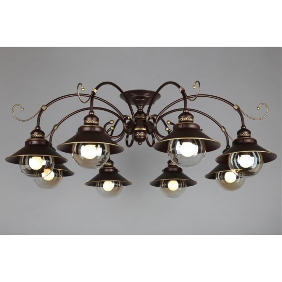 Потолочная люстра Fontelo OML-50407-08 Потолочная люстра Fontelo OML-50407-08