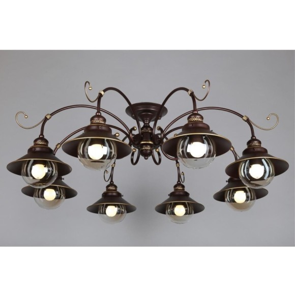 Потолочная люстра Fontelo OML-50407-08 Потолочная люстра Fontelo OML-50407-08